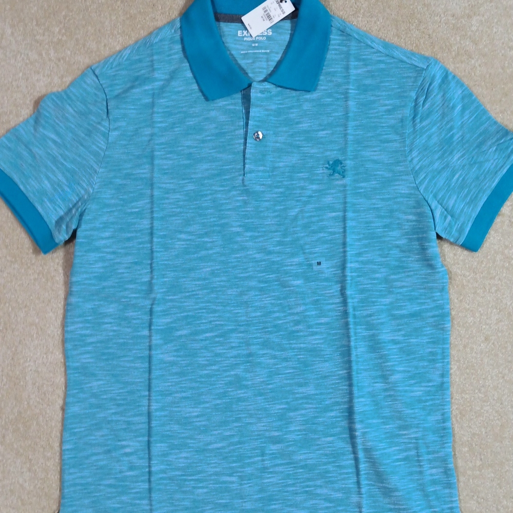 Express mens shirt sleeves polo